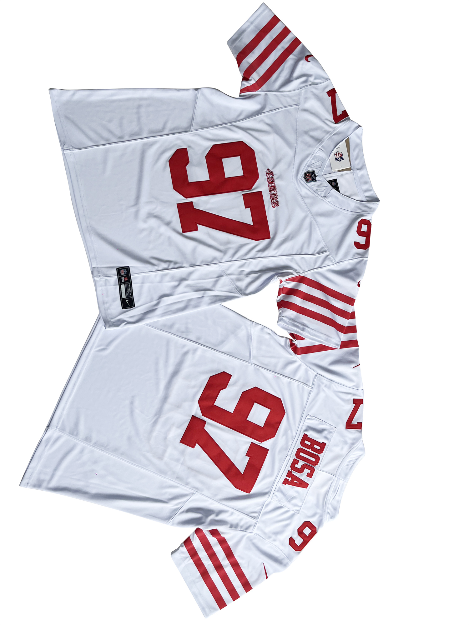 2023 NFL Men San Francisco 49ers 97 Nick Bosa Nike Vapor F.U.S.E. Limited Jersey